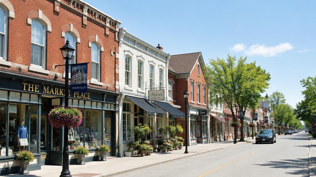 Main Street Unionville in Markham